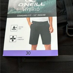 O’Neill Hybrid Shorts 10” inseam Black